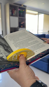 Separador y Soporte para lectura con una mano