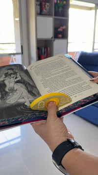 Separador y Soporte para lectura con una mano